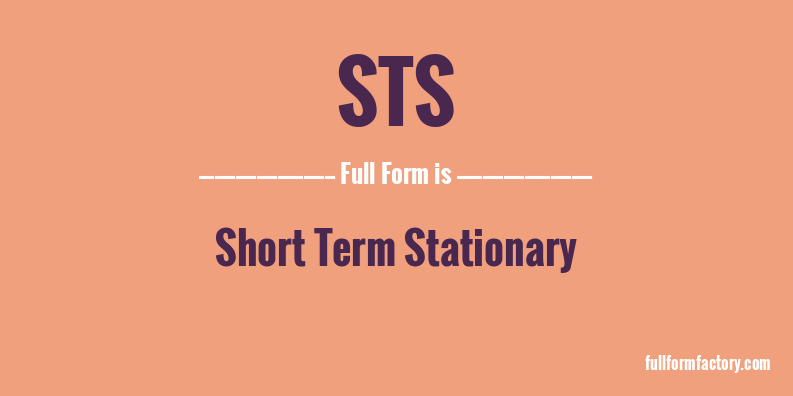 sts-full-form