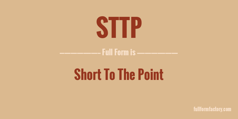 sttp-full-form