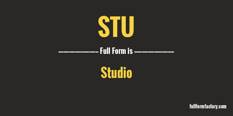 stu-full-form
