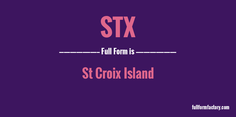 stx-full-form