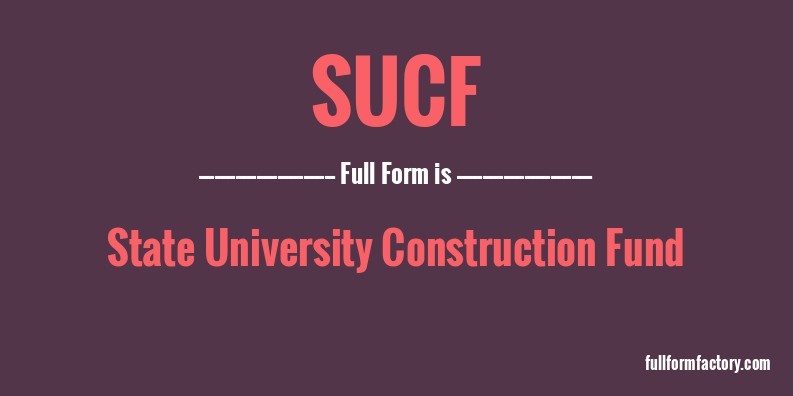 sucf-full-form