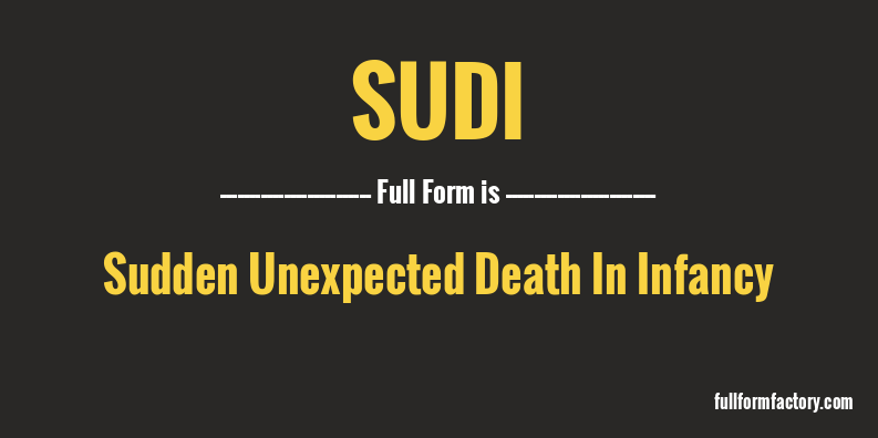 sudi-full-form