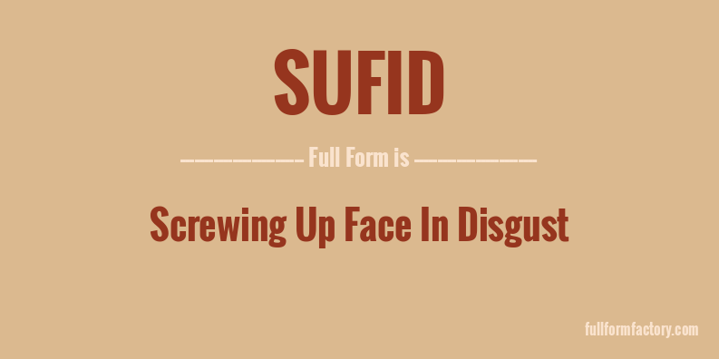 sufid-full-form