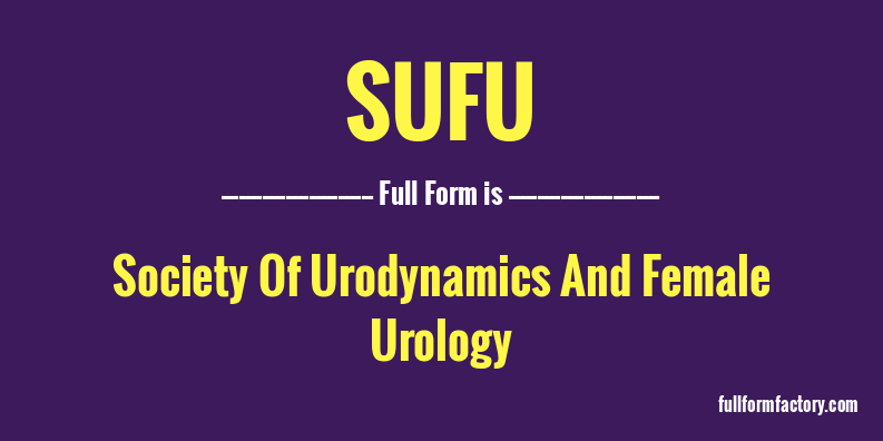 sufu-full-form