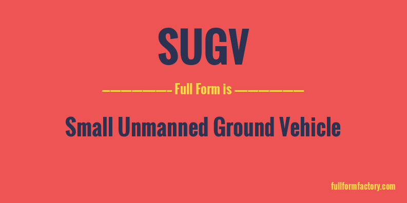 sugv-full-form
