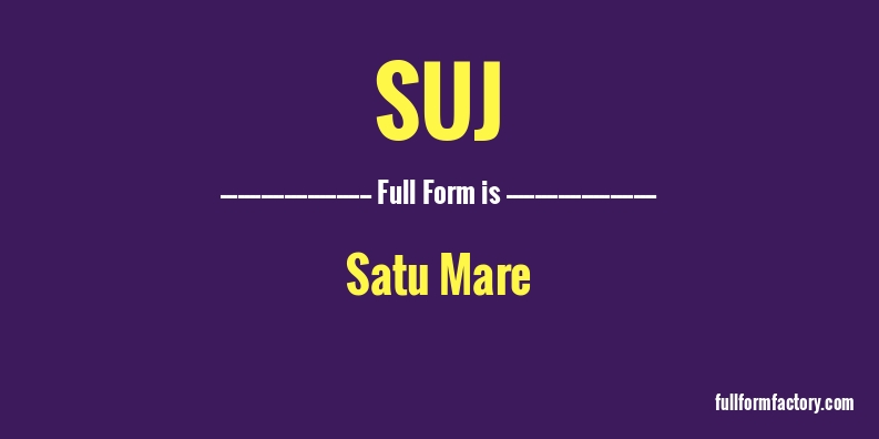 suj-full-form