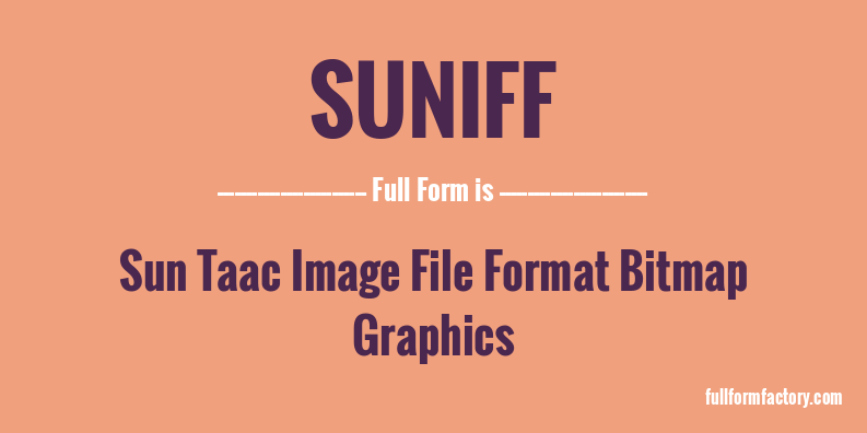 suniff-full-form