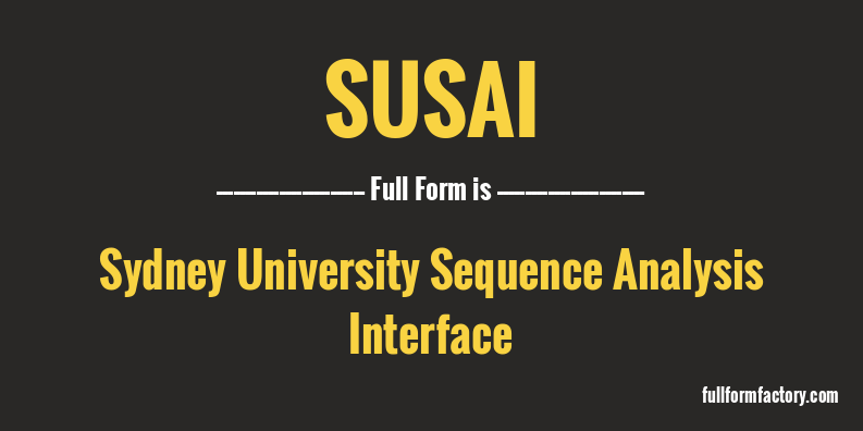 susai-full-form