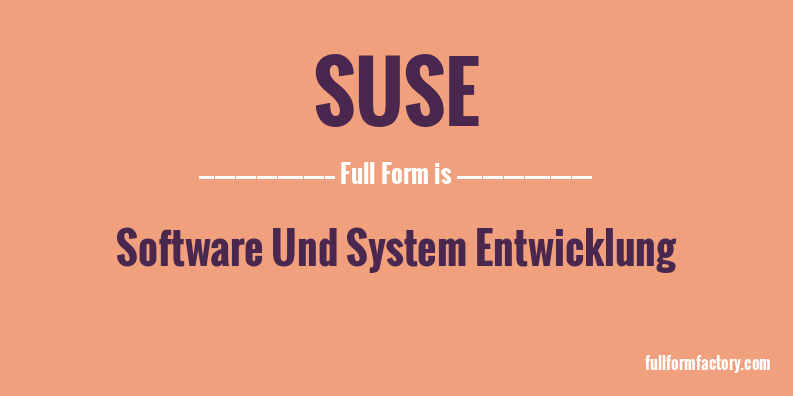 suse-full-form