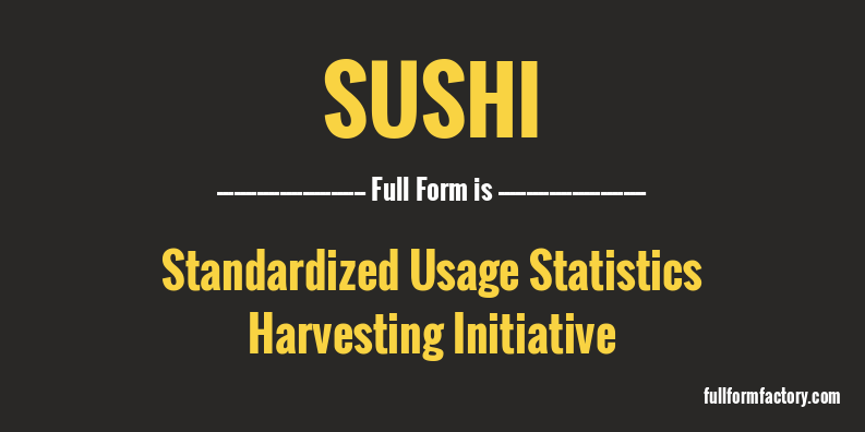 sushi-full-form