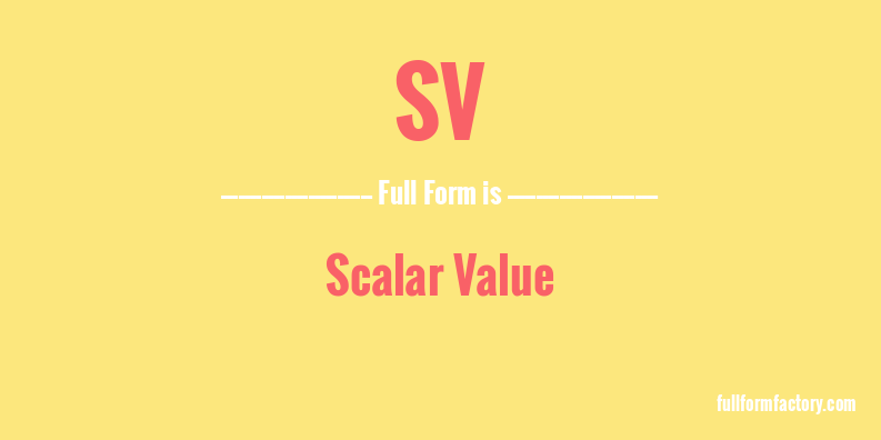 sv-full-form