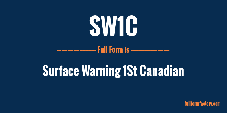 sw1c-full-form