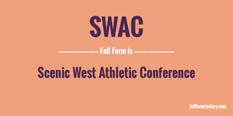 swac-full-form