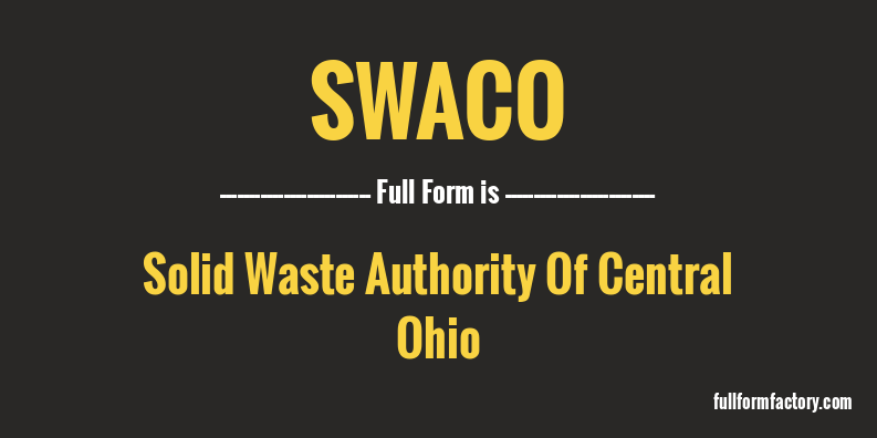 swaco-full-form