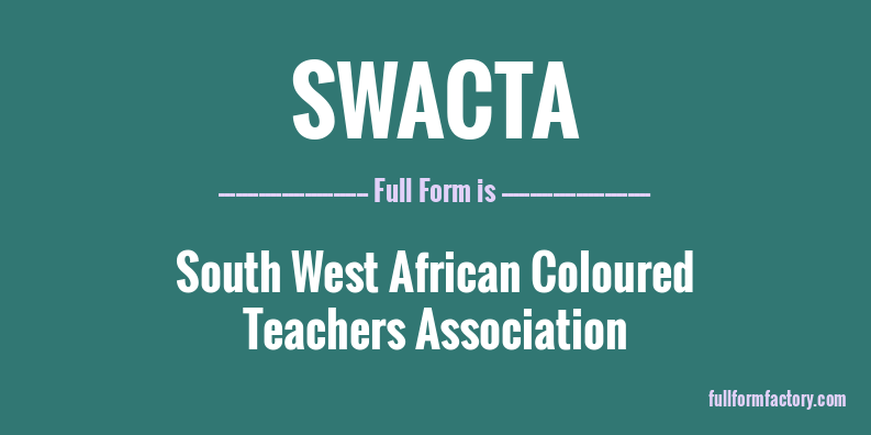 swacta-full-form