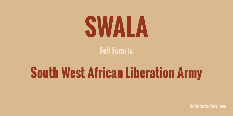 swala-full-form