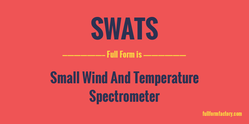 swats-full-form