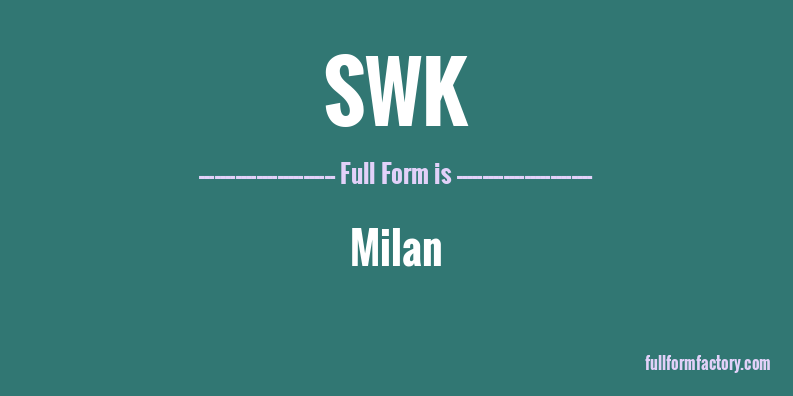 swk-full-form