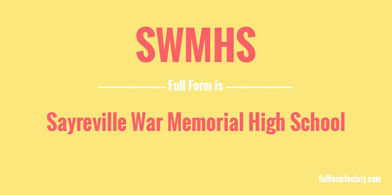 swmhs-full-form