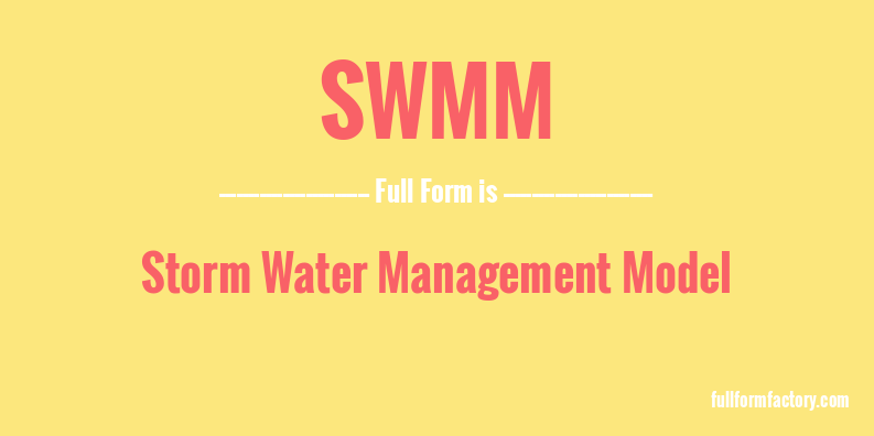 swmm-full-form