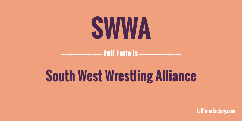 swwa-full-form
