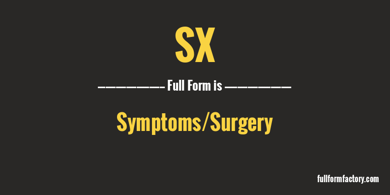 sx-full-form