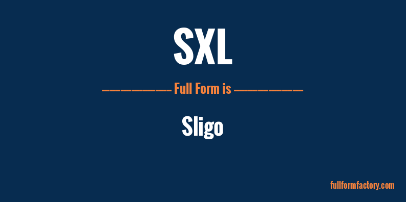 sxl-full-form
