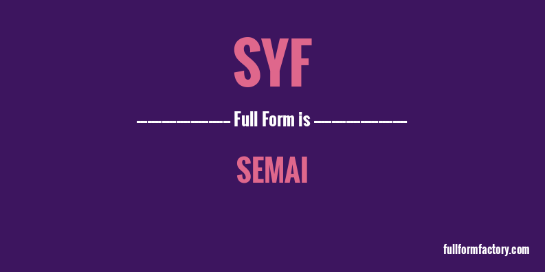 syf-full-form