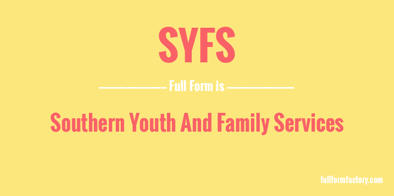 syfs-full-form