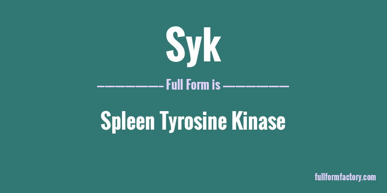 syk-full-form