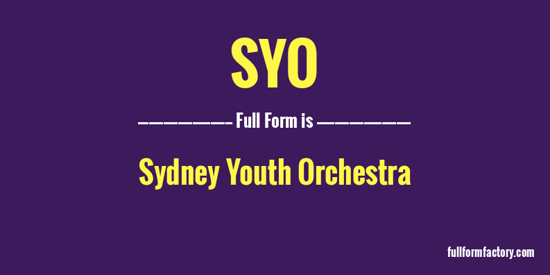 syo-full-form