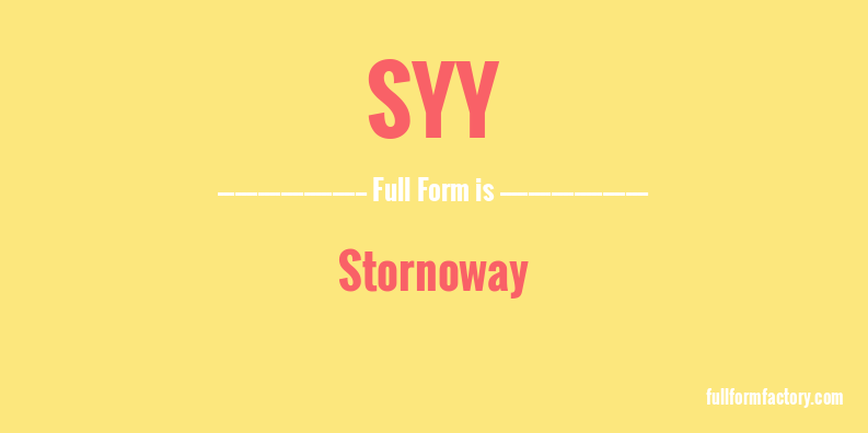 syy-full-form