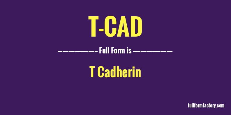 t-cad-full-form