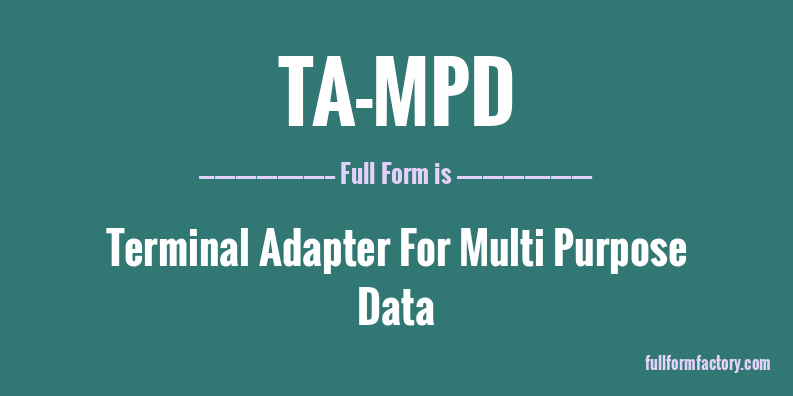 ta-mpd-full-form