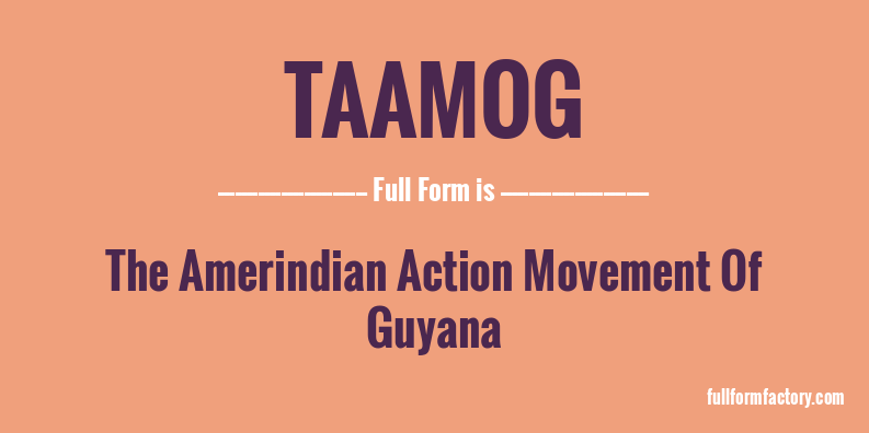 taamog-full-form