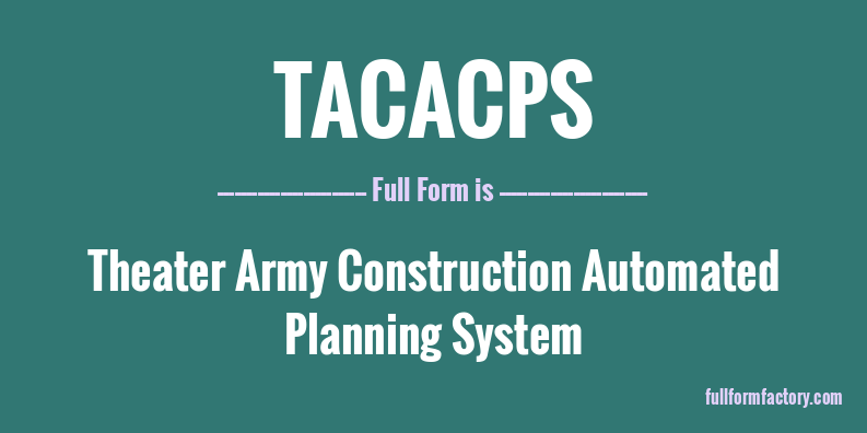 tacacps-full-form