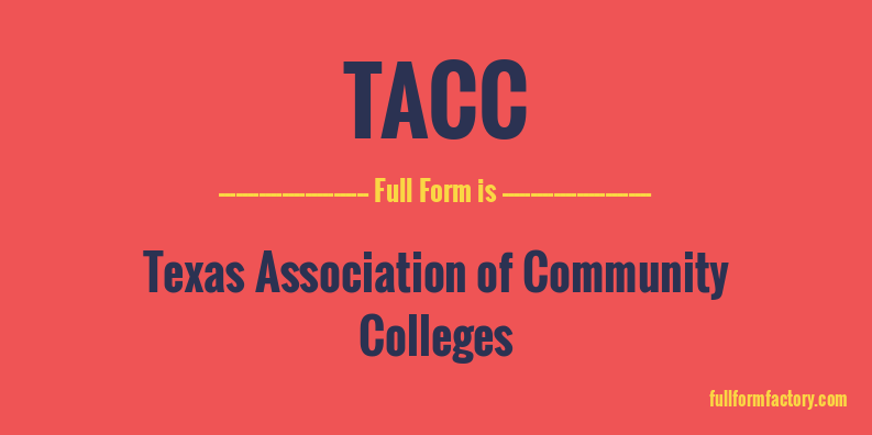 tacc-full-form