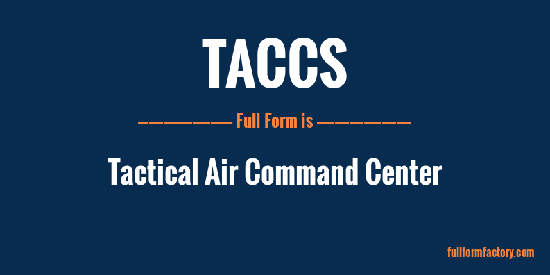 taccs-full-form