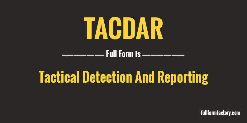 tacdar-full-form