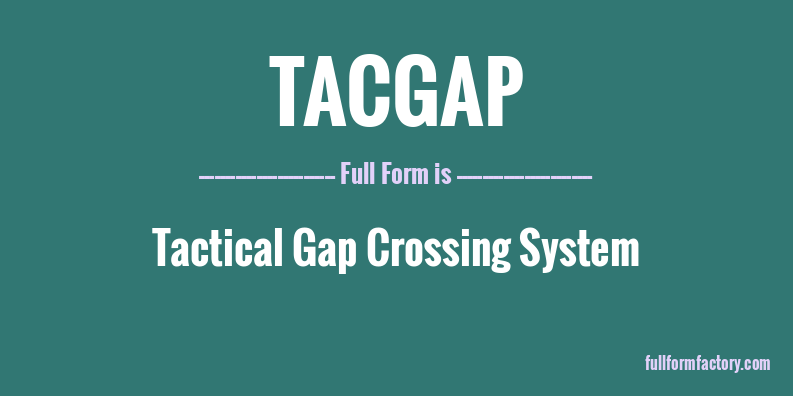 tacgap-full-form