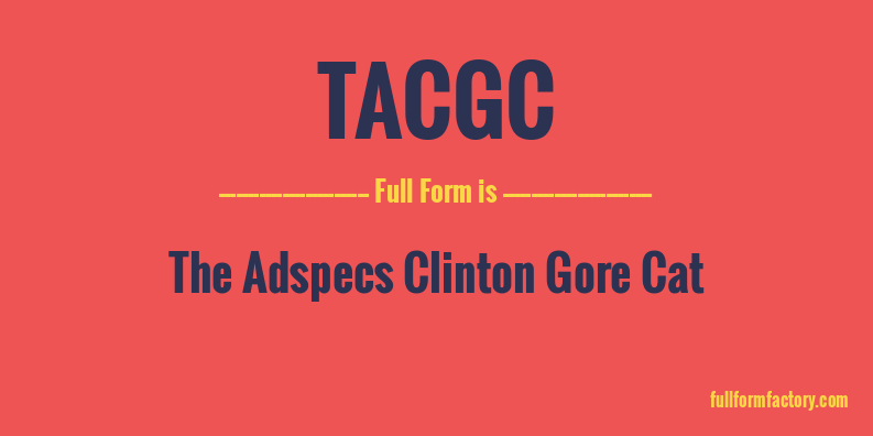tacgc-full-form