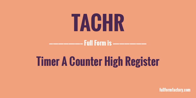 tachr-full-form