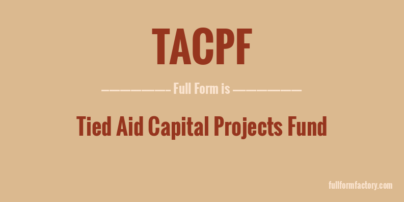 tacpf-full-form