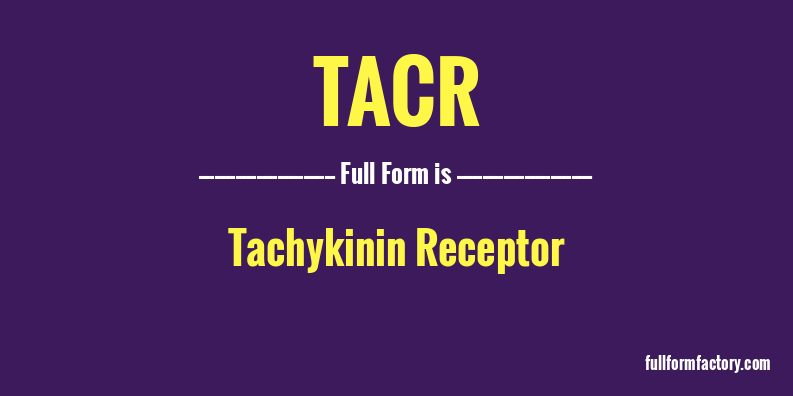 tacr-full-form