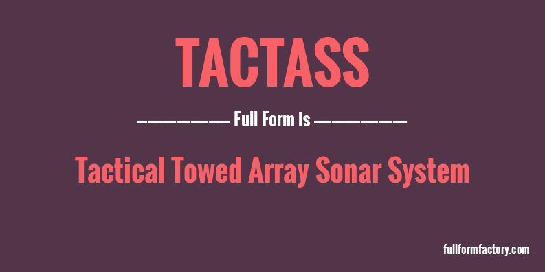 tactass-full-form