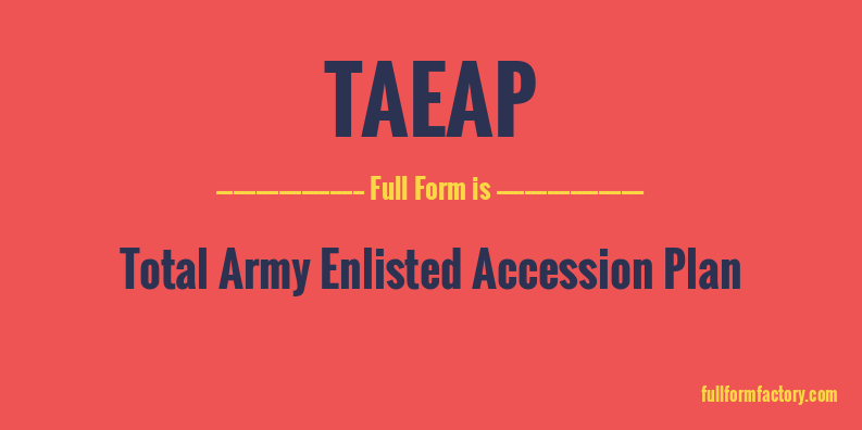 taeap-full-form