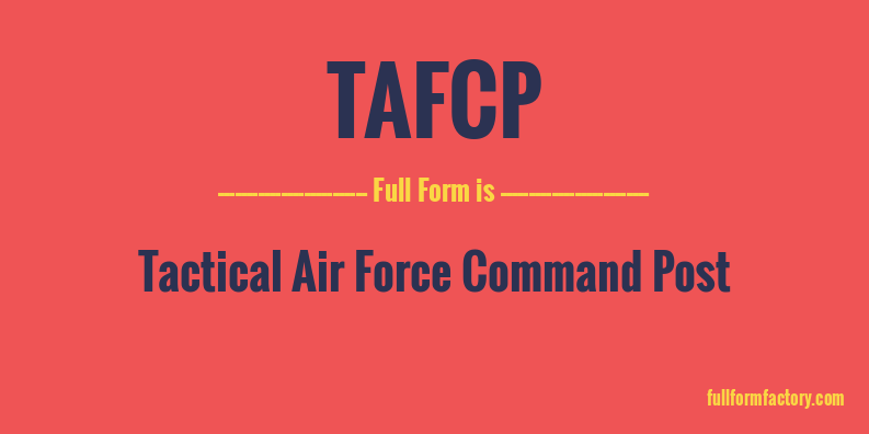 tafcp-full-form