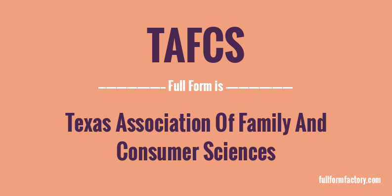 tafcs-full-form