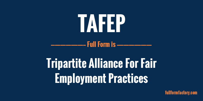 tafep-full-form