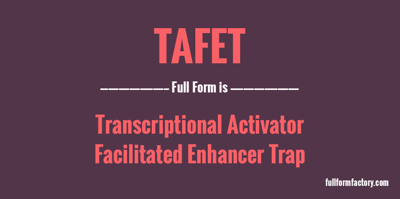 tafet-full-form